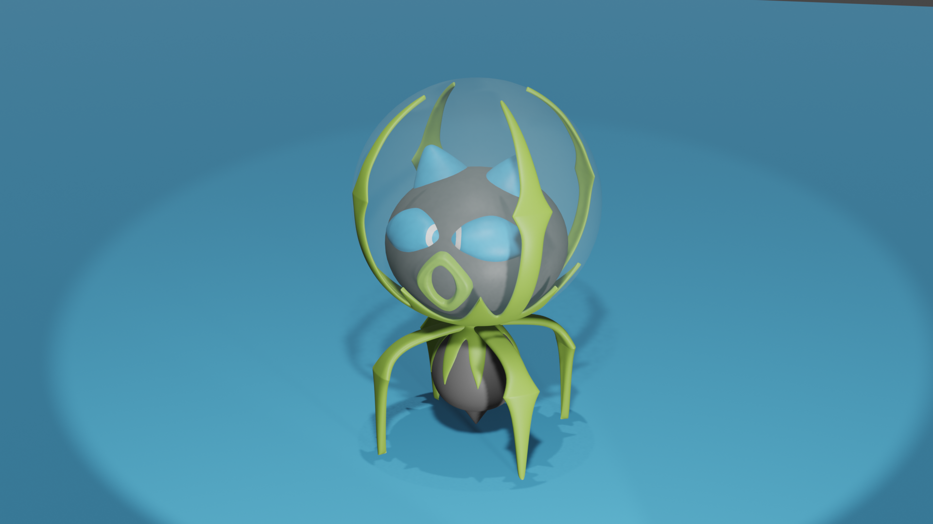 シズクモ3Dモデル